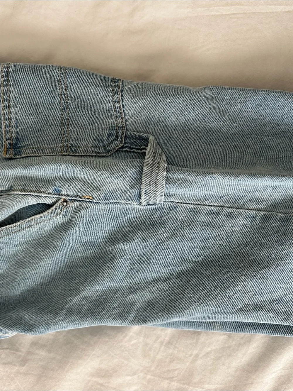 Old Navy Boys Baggy Jeans Blue Light Wash Size 14 Adjustable Waist